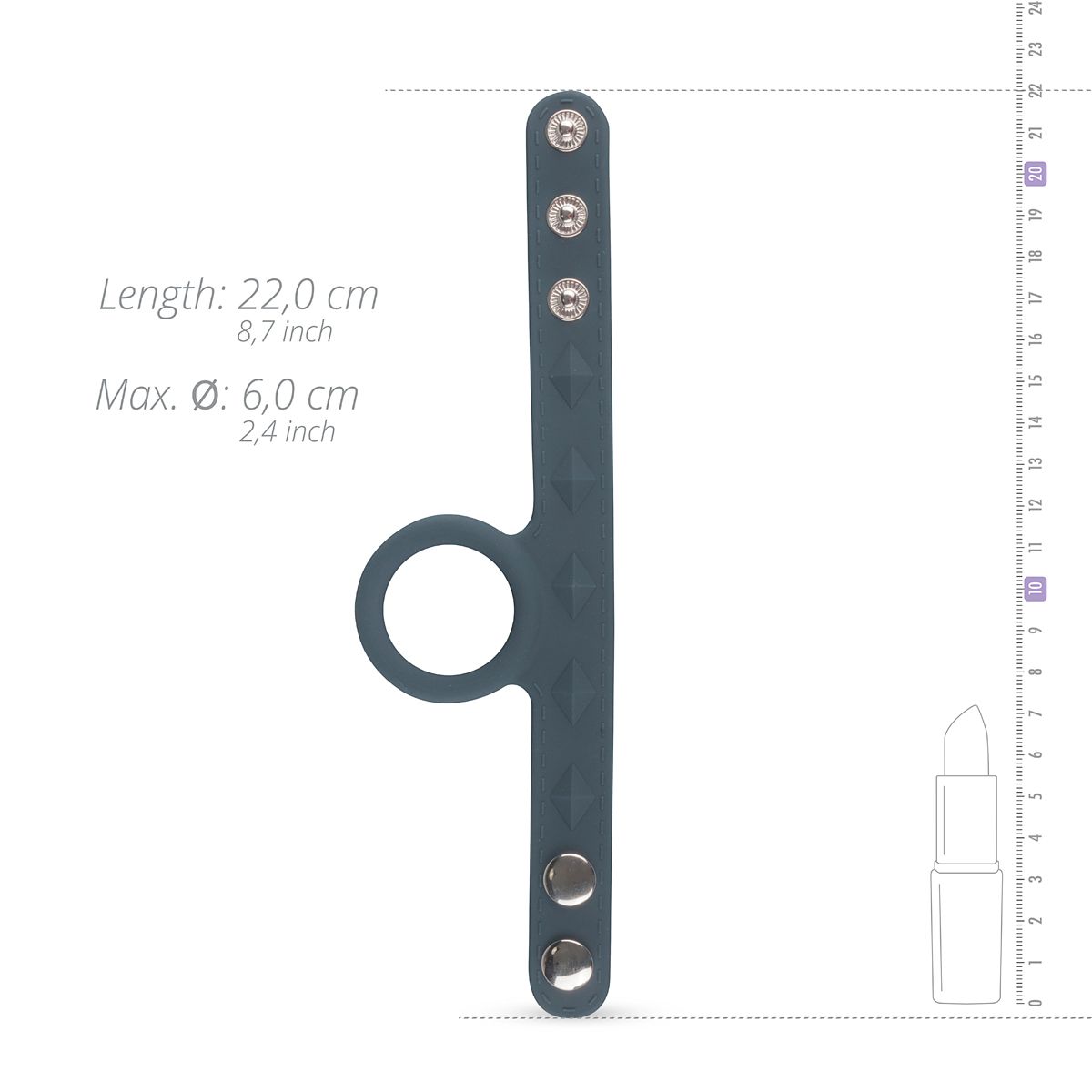 Boners Cock &amp; Ball Strap - S/M