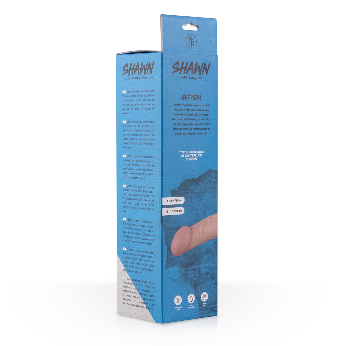 Shawn Verzameldildo Met Zuignap - 35 cm