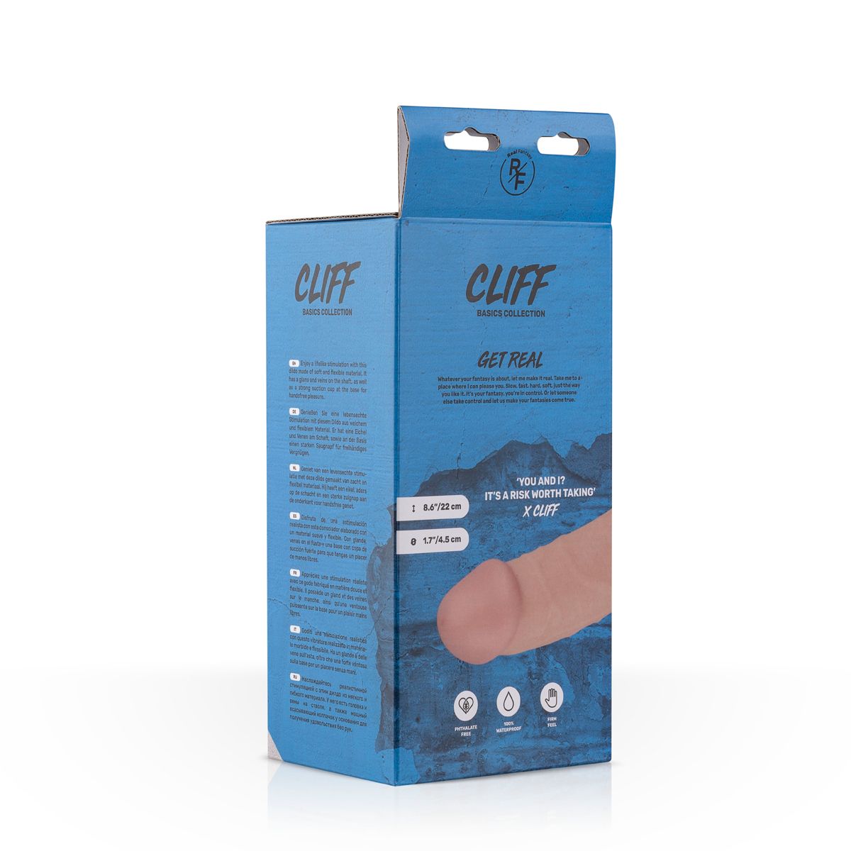 Cliff detailsLildo Met Balzak - 22 cm