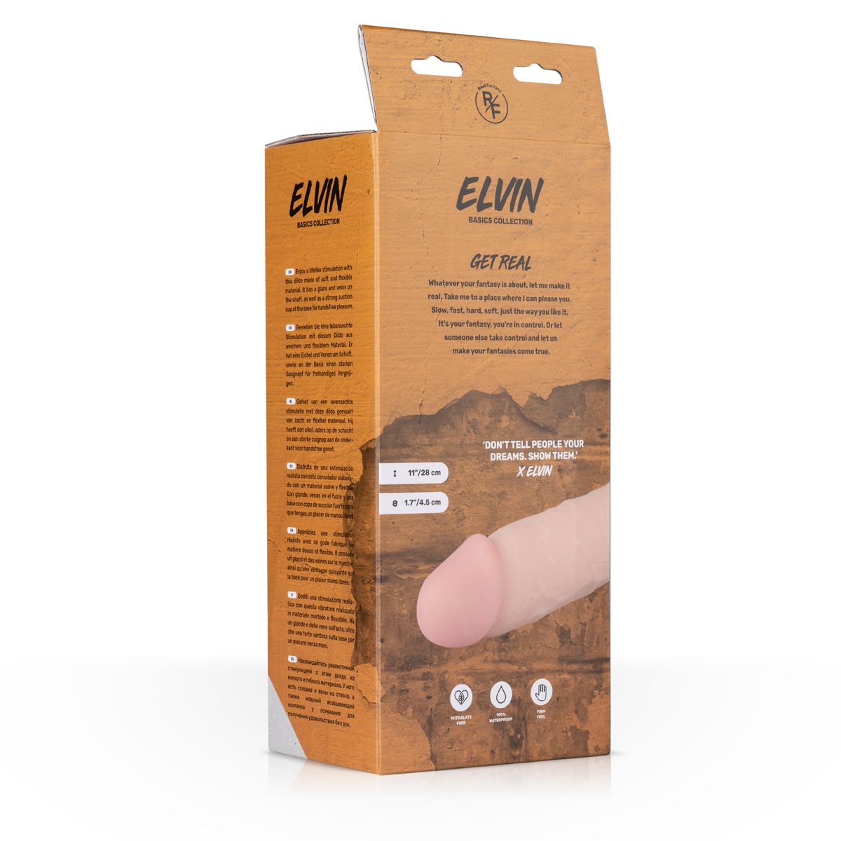 Elvin verzamelvibrator 27,50 cm