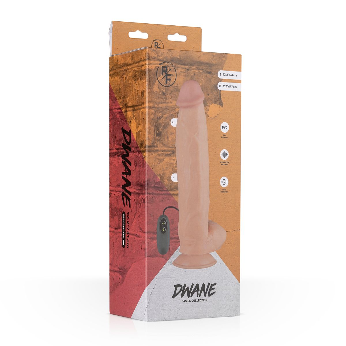 Dwane nieuwe vibrator - 31 cm