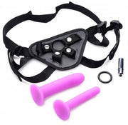 Double-G Deluxe vibrerende strap-on-set