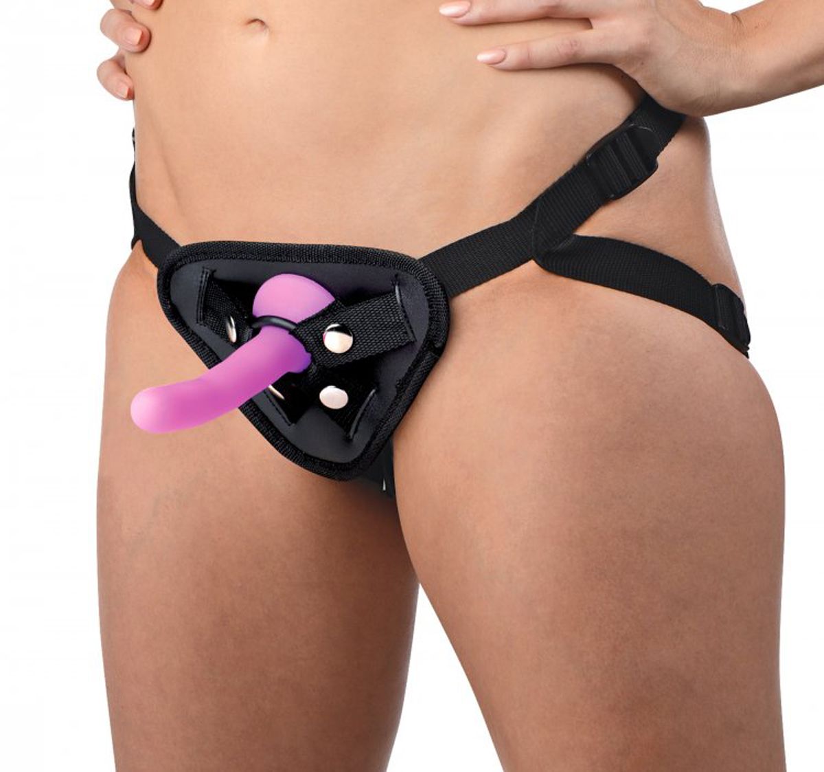 Double-G Deluxe vibrerende strap-on-set