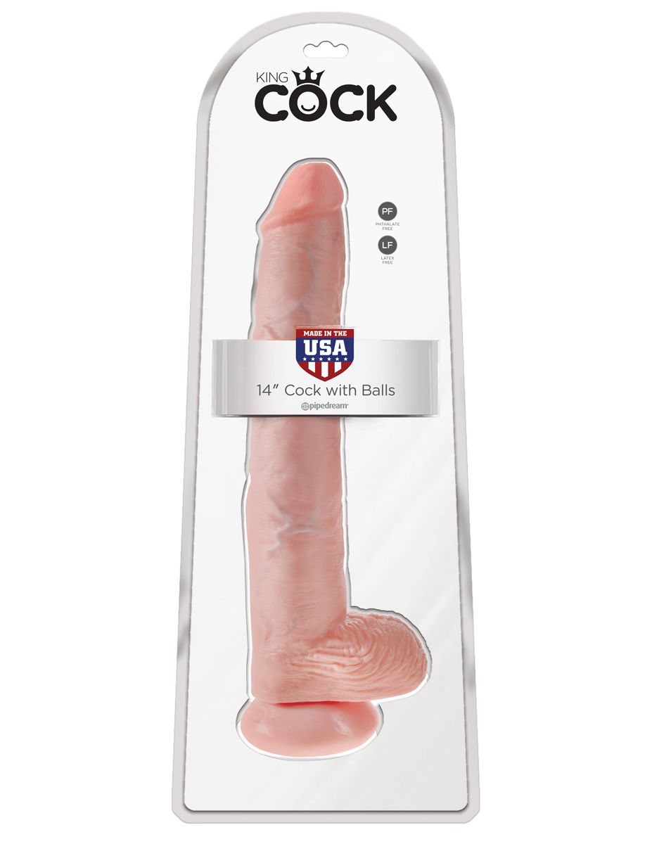 King Cock Realistische XL Dildo Nr. 1 - 37 cm