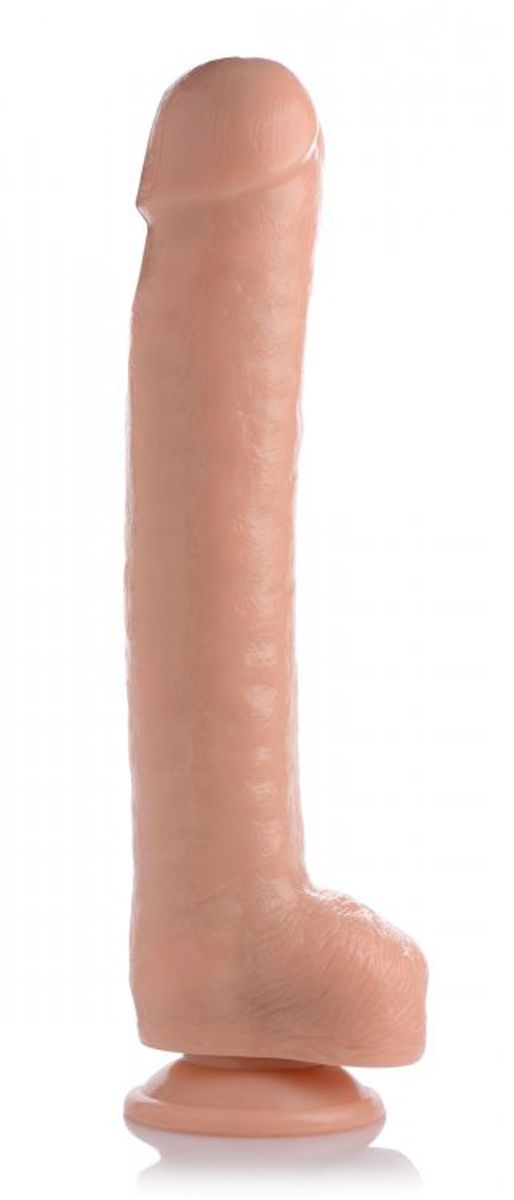 The Destroyer uitgebreide XXL Dildo Met Balzak - 32 cm
