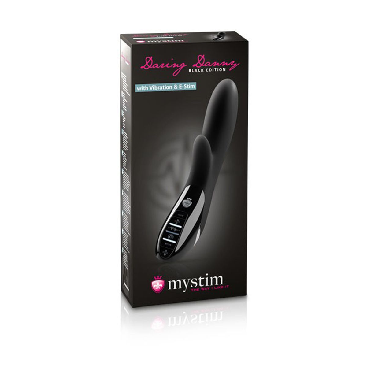 Mystim - Daring Danny E-Stim Vibrator - Zwarte Editie