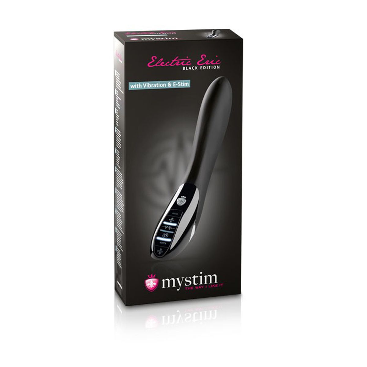 Mystim - Elektrische Eric E-Stim Vibrator - Zwarte Editie