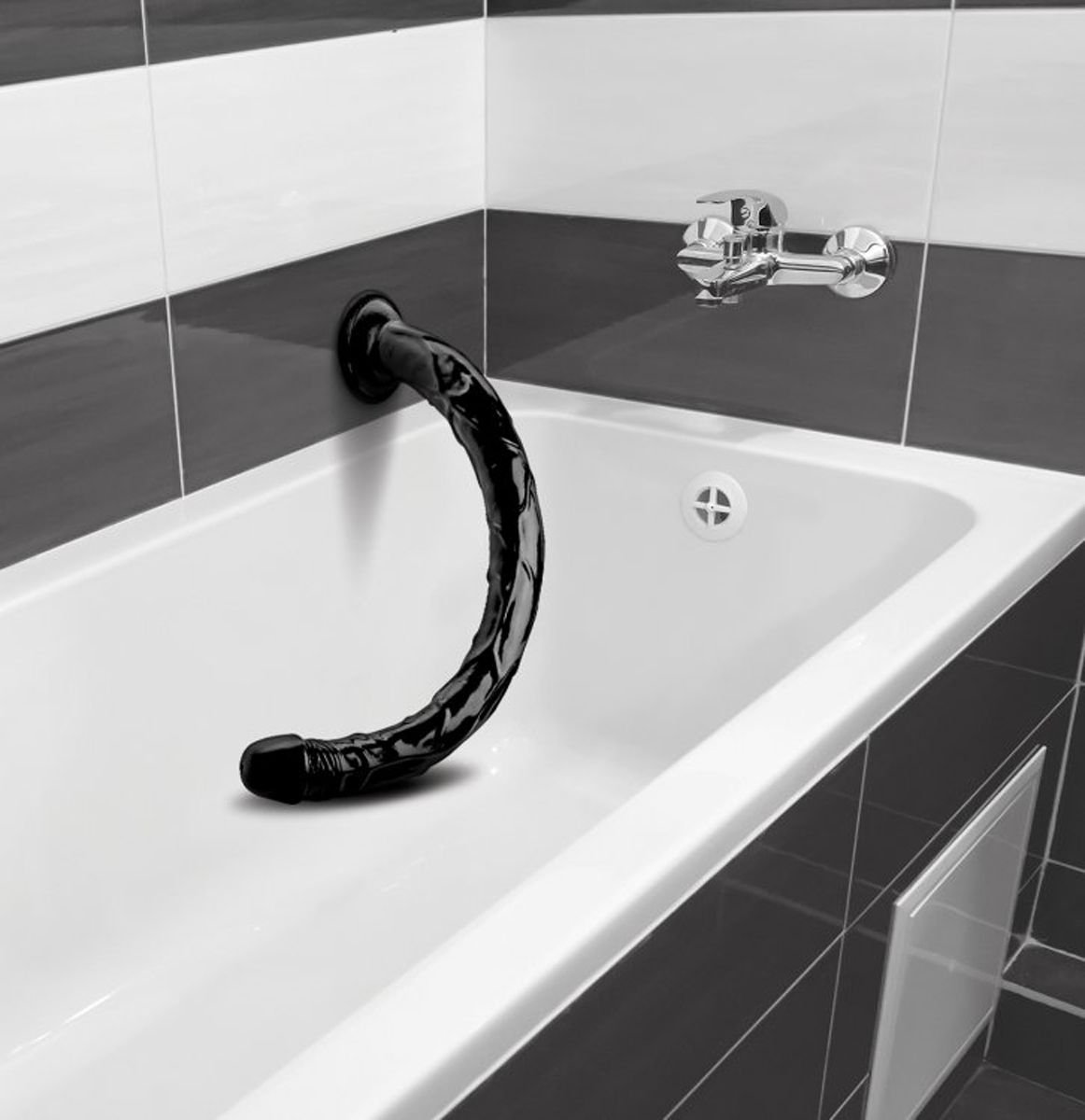 Realistische Anale Slang Anaaldildo - 49 cm