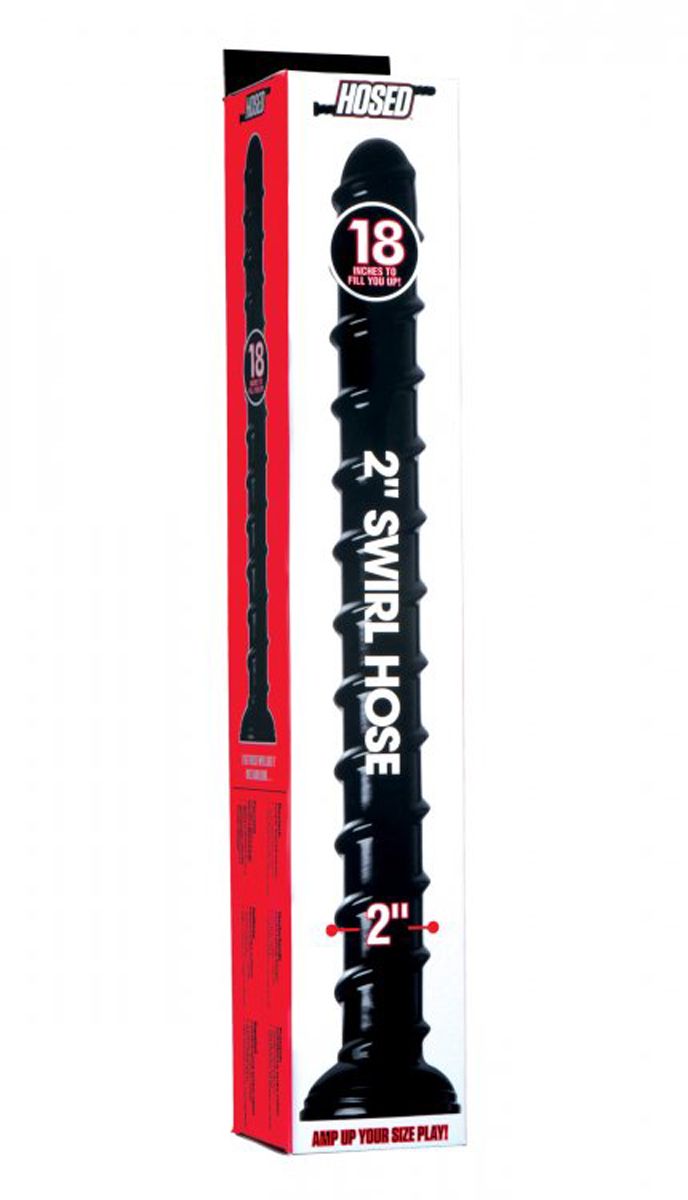 Swirl Dikke Anale Slang Anaaldildo - 45 cm