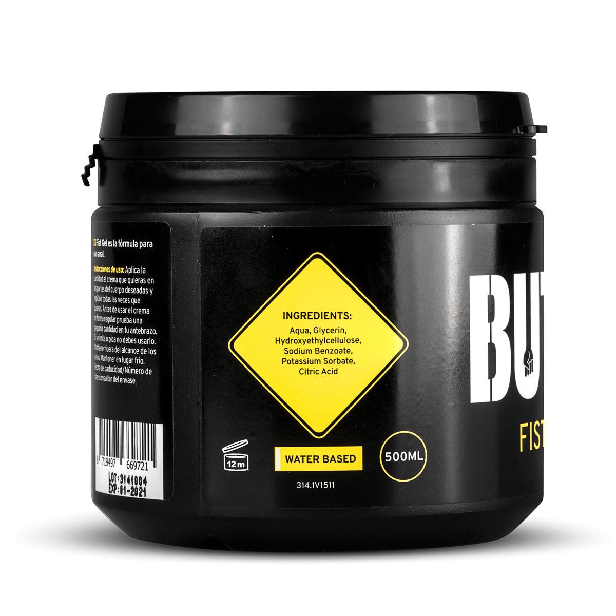 BUTTR - Fisting Gel Op Waterbasis - 500 ml