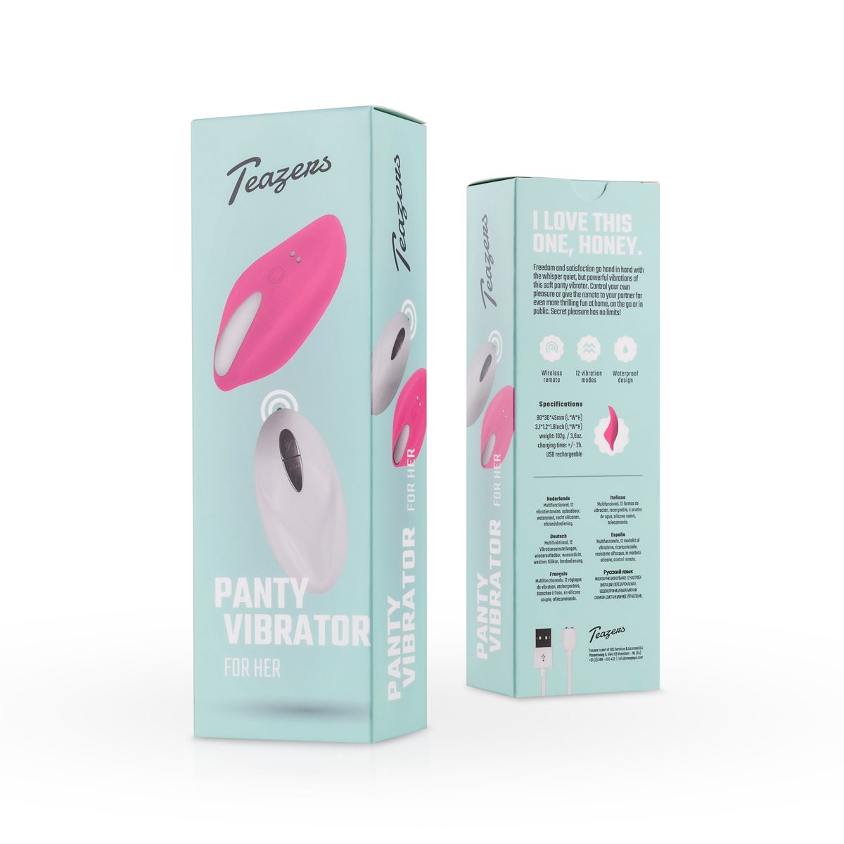 Mini-vibrator Met Afstandsbediening