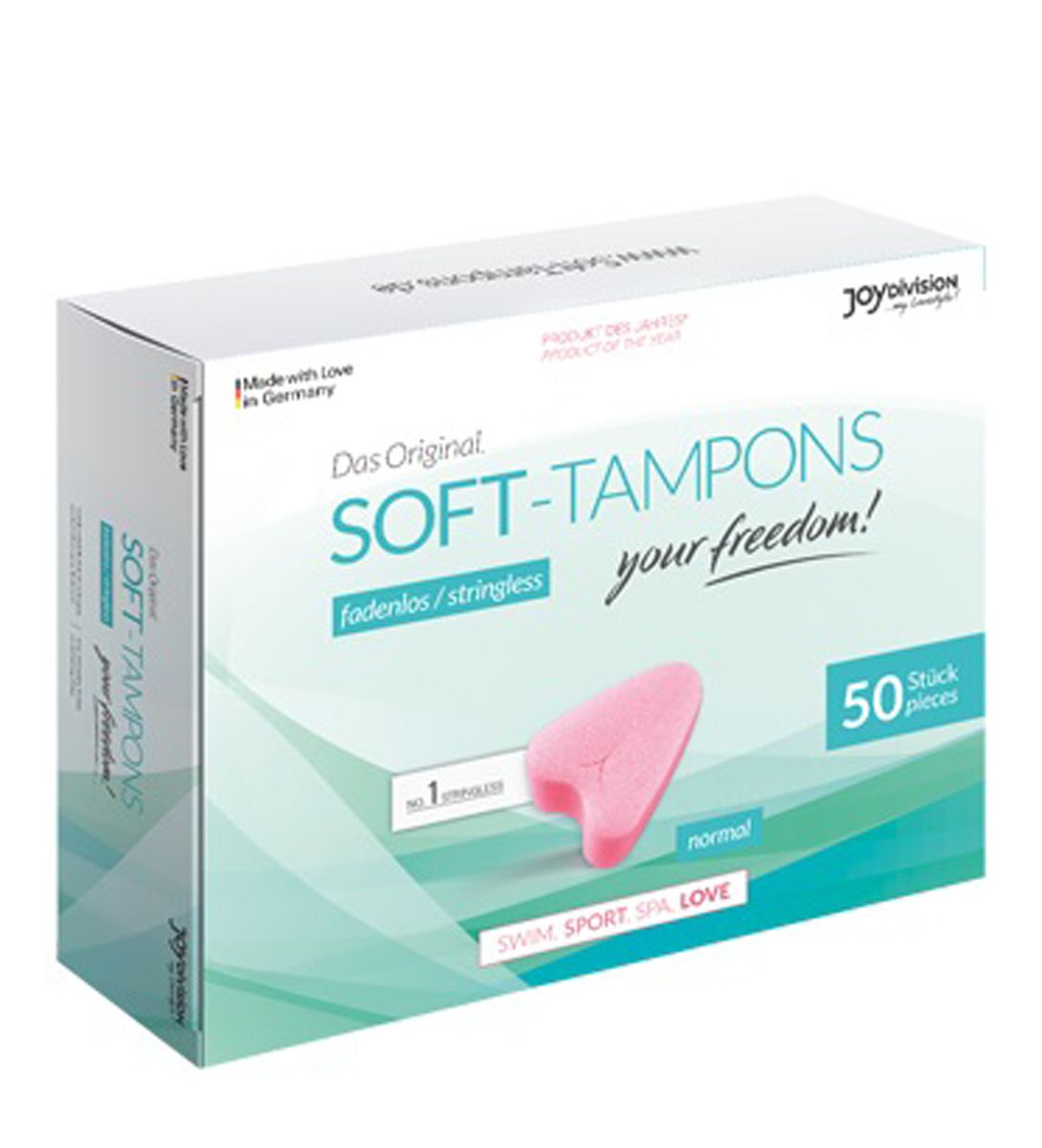 Zachte Tampons Normaal - 50 Stuks