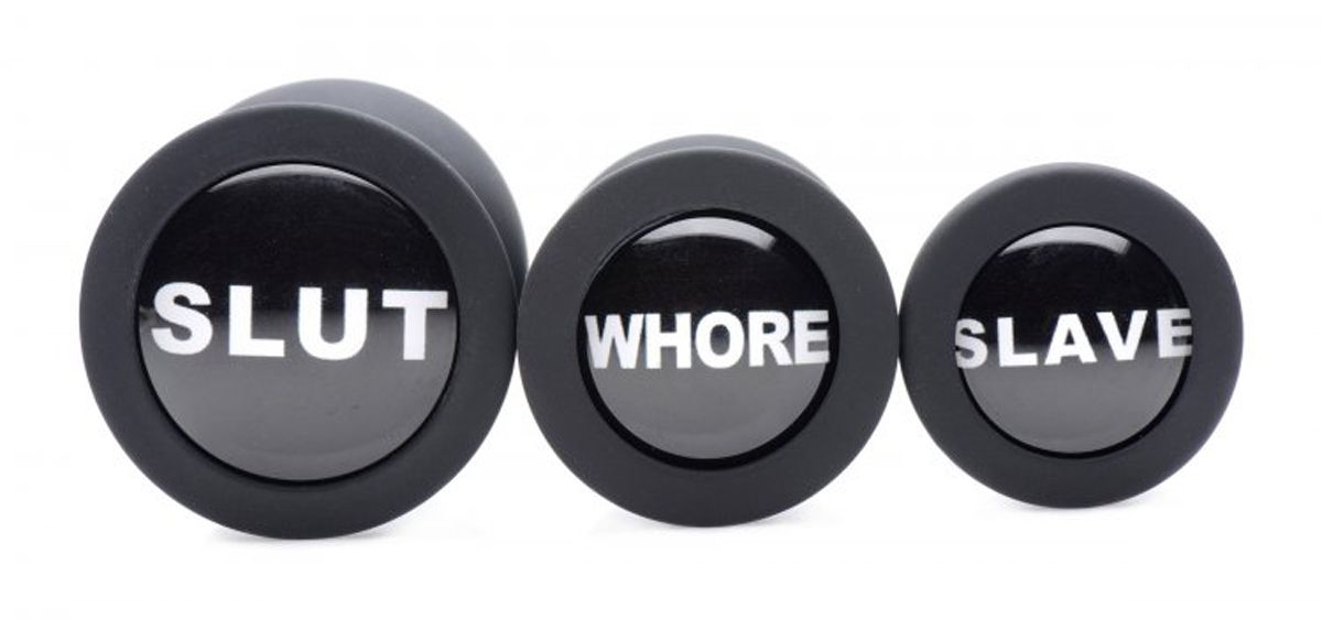 Vieze woorden buttplugset