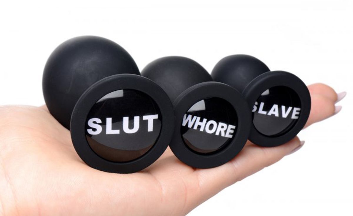 Vieze woorden buttplugset