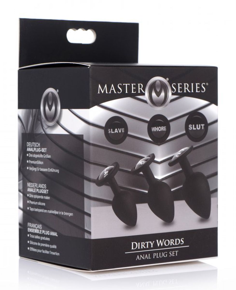 Vieze woorden buttplugset