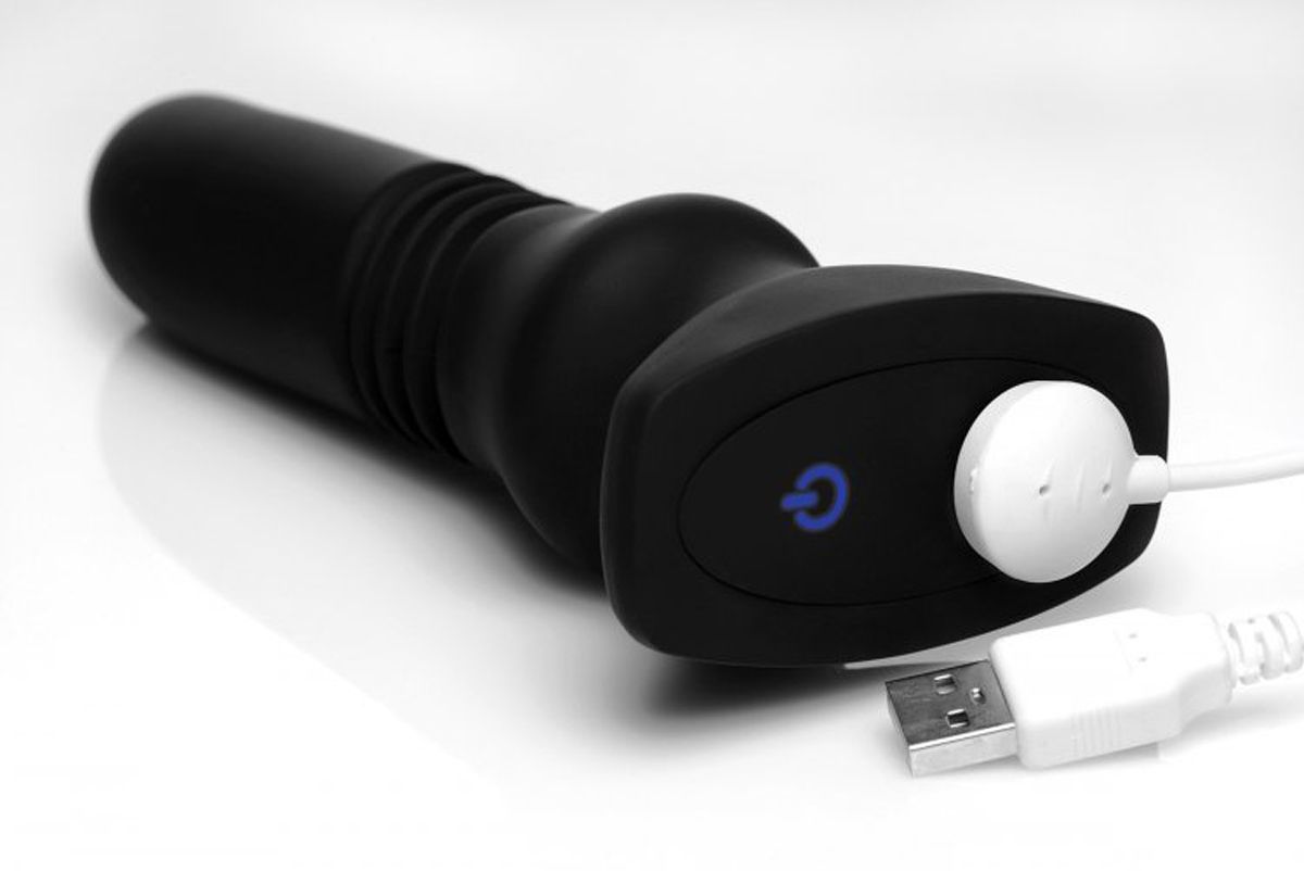 Thunderplug Stotende &amp; Vibrerende Prostaat-vibrator