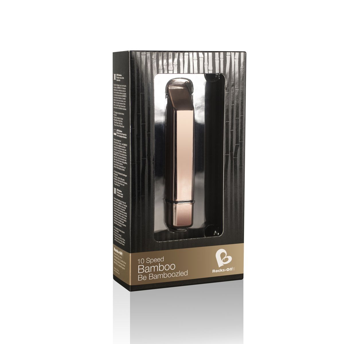Bamboo Bullet Vibrator - Roségoud