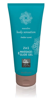 Massage- &amp; Glijgel 2 in 1 - Amber