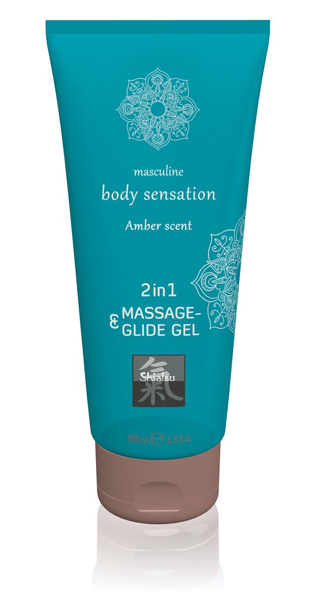 Massage- &amp; Glijgel 2 in 1 - Amber