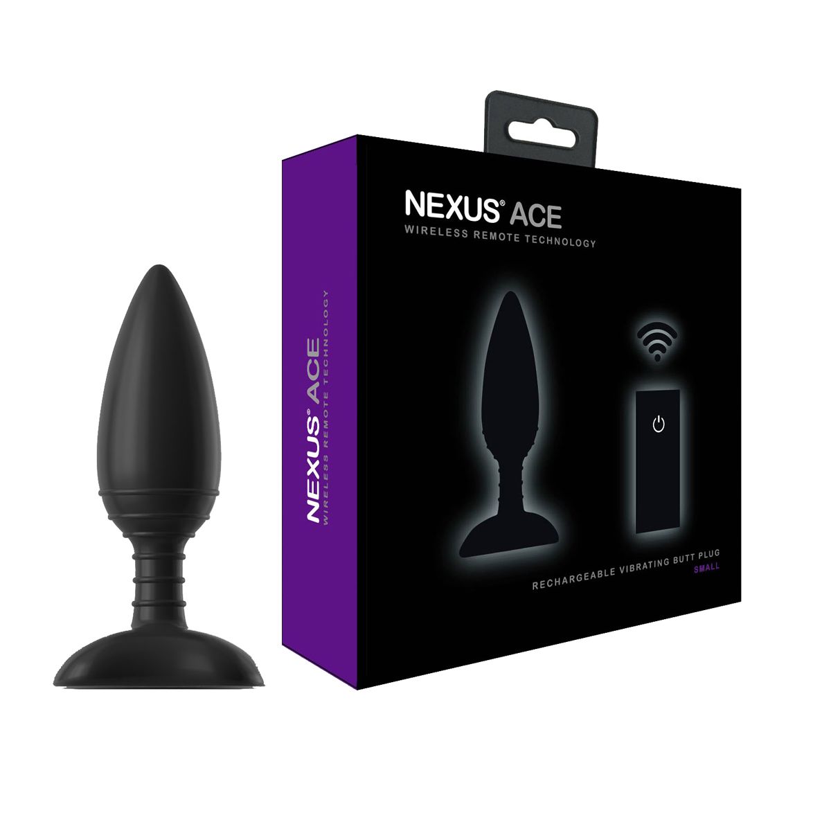 Nexus - Ace Vibrerende Buttplug - Klein