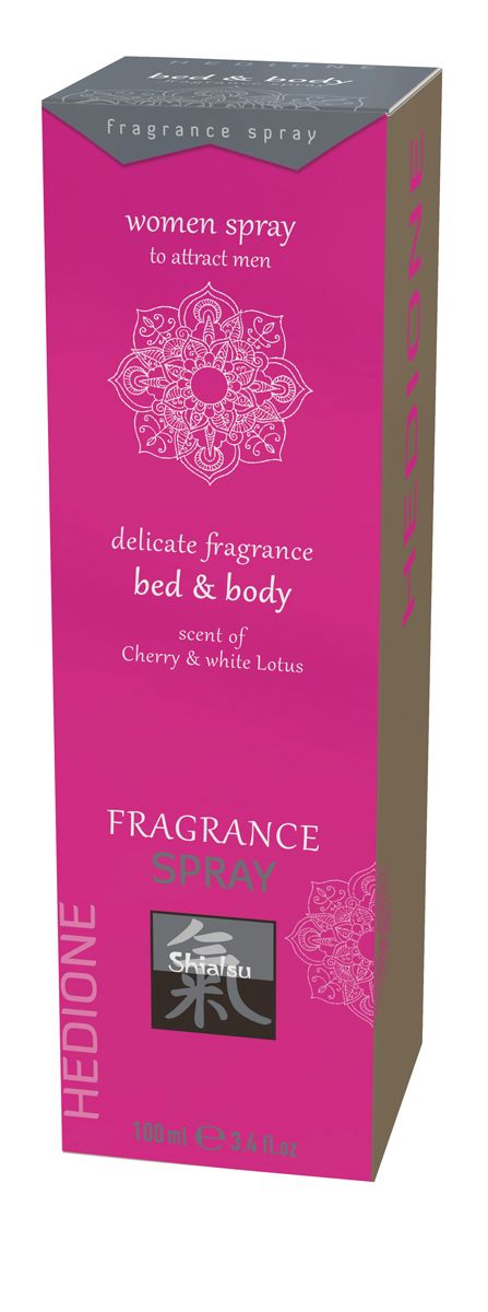 Feromonen Bed &amp; Body Spray Voor Vrouwen - Kers &amp; Witte Lotus