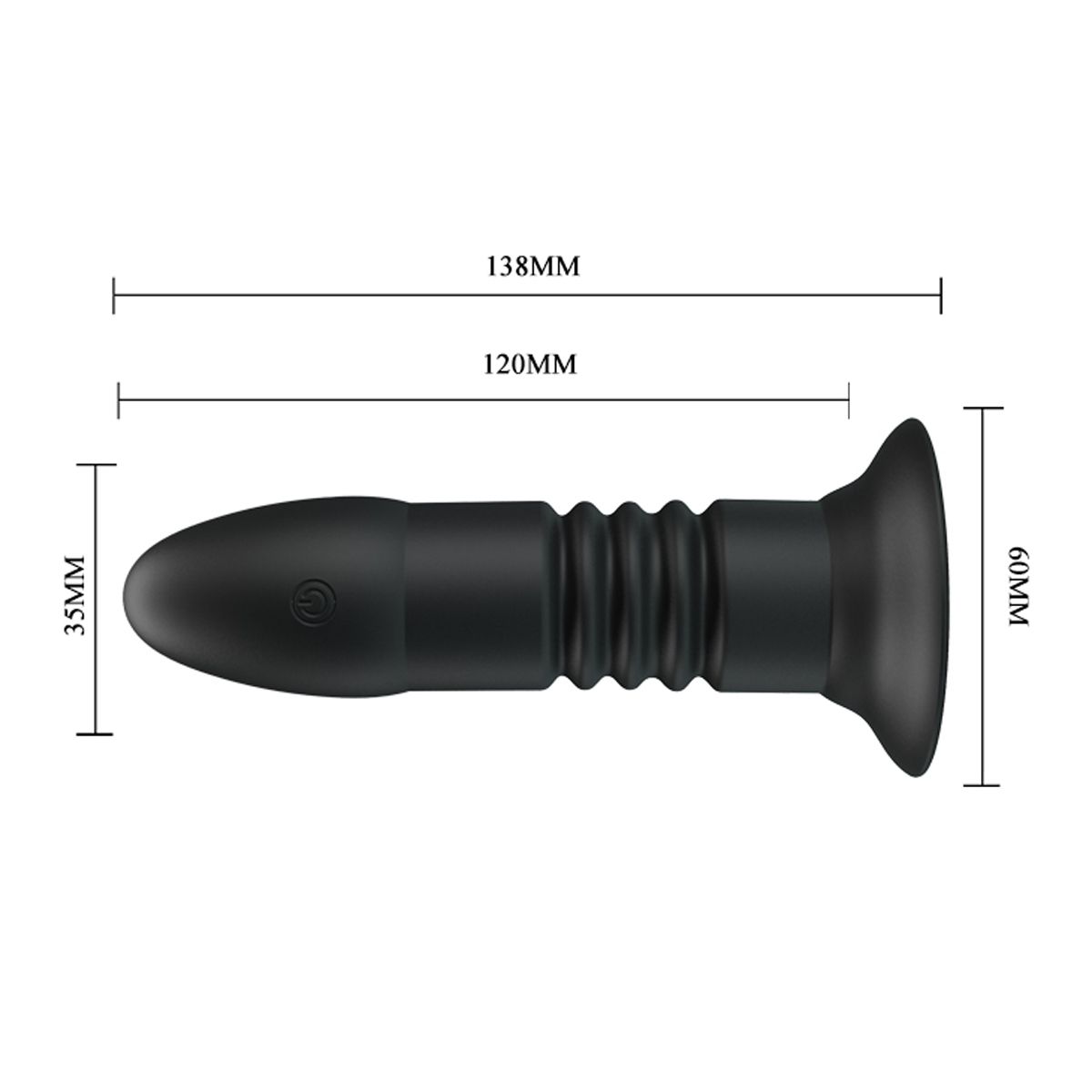 Magic Jingers Vibrerende/Stotende Buttplug