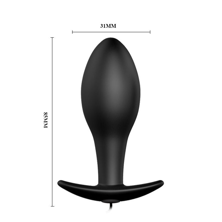 Vibrerende Buttplug met Afstandsbediening