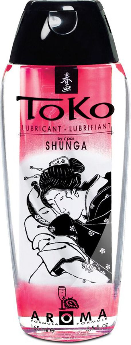 Shunga - Toko Glijmiddel - Aardbeienmousserende wijn