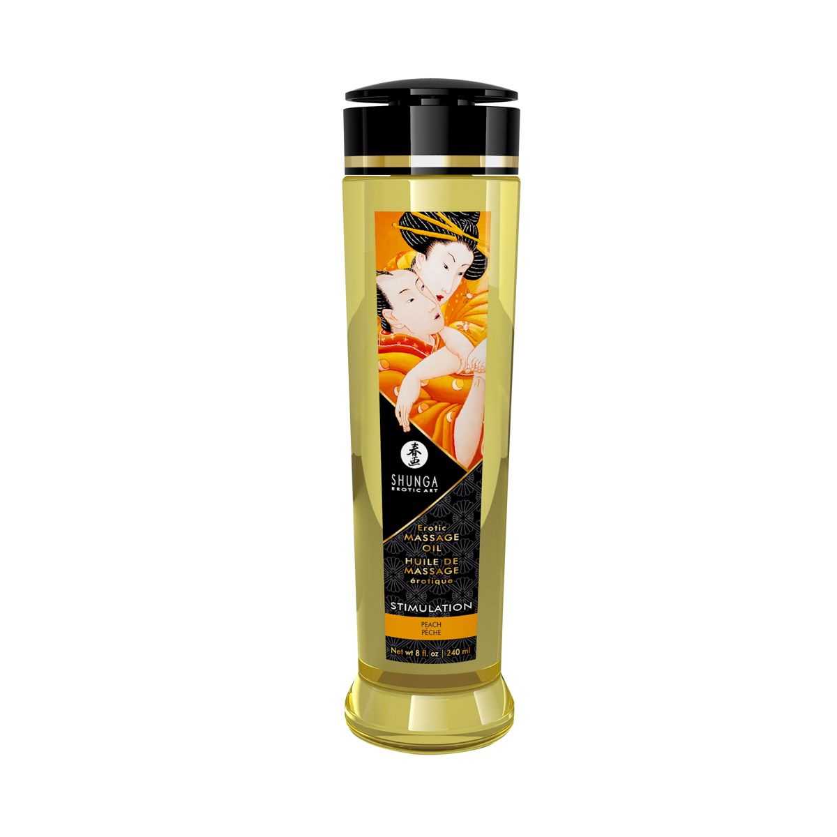 Shunga - Stimulation Massage Olie Peach - 240 ml