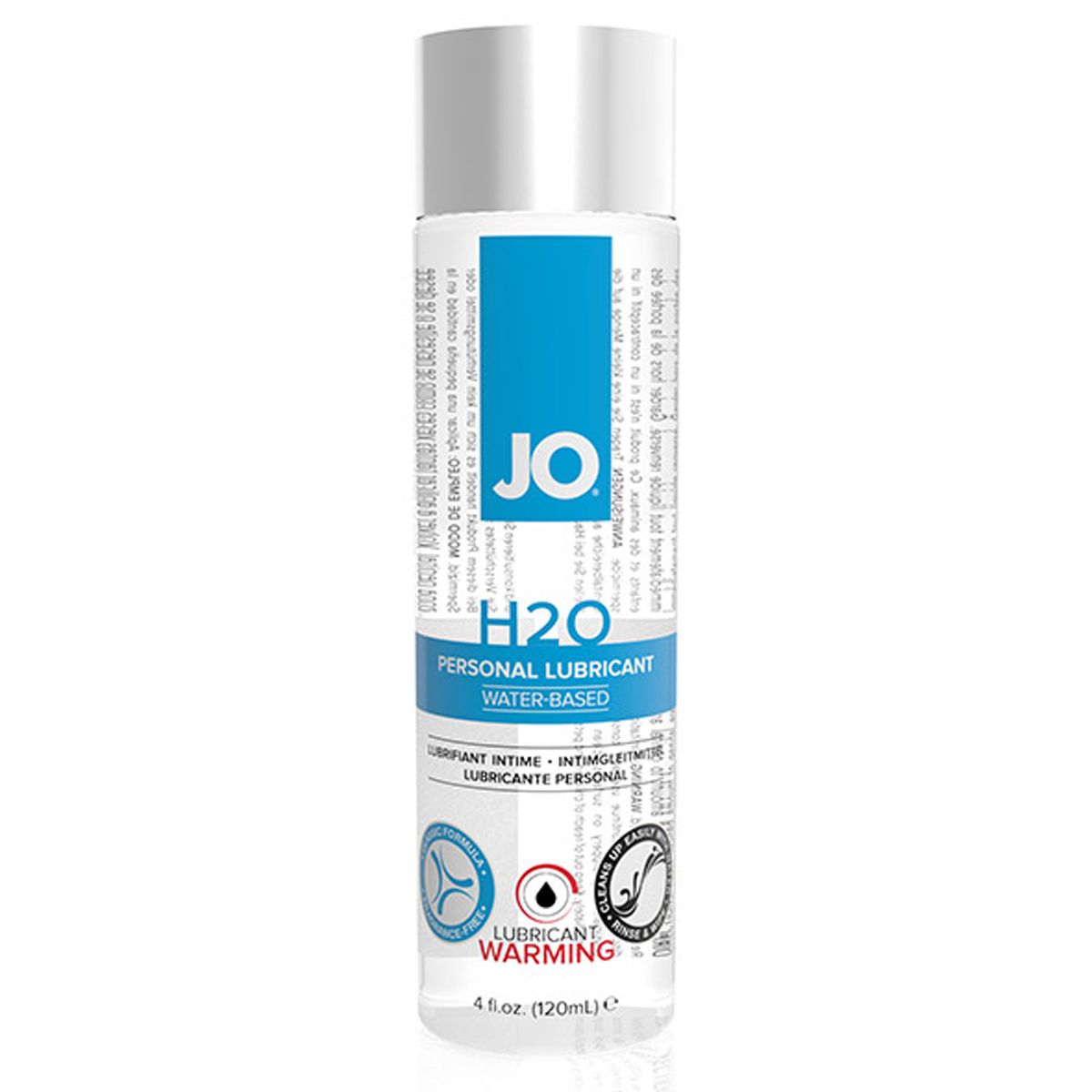Systeem JO - H2O Verwarmend Glijmiddel - 120 ml