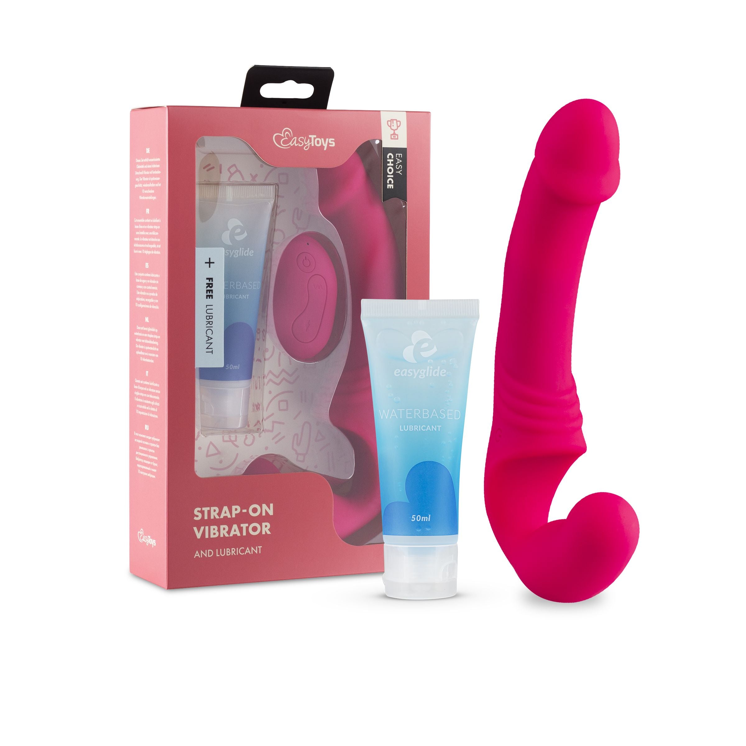 Gemakkelijke keuze Love Rider Strapless Strap-On Vibrator
