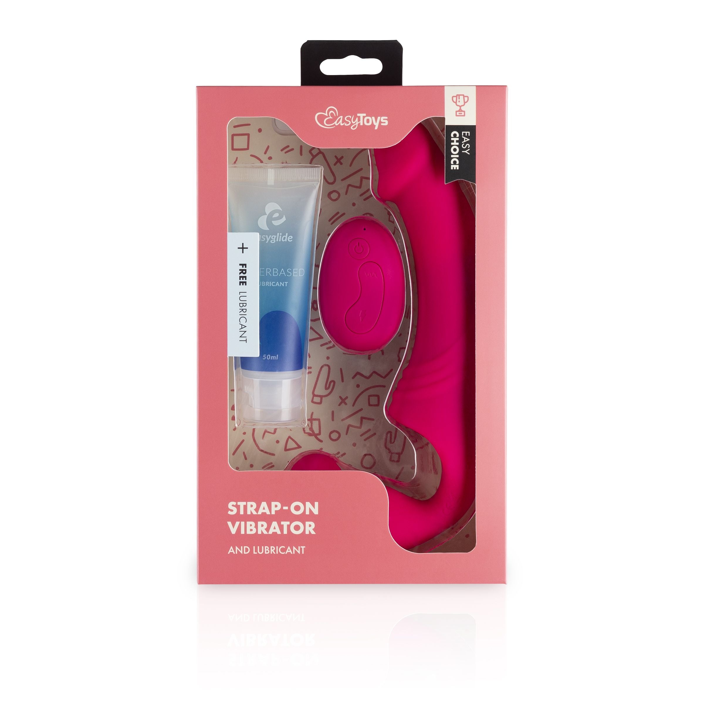 Gemakkelijke keuze Love Rider Strapless Strap-On Vibrator