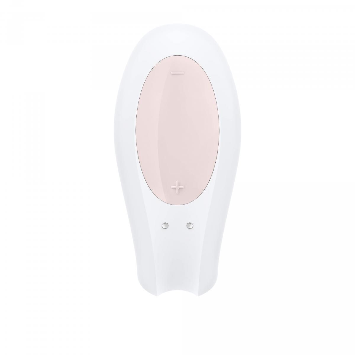 Satisfyer Double Joy Koppel Vibrator- Wit
