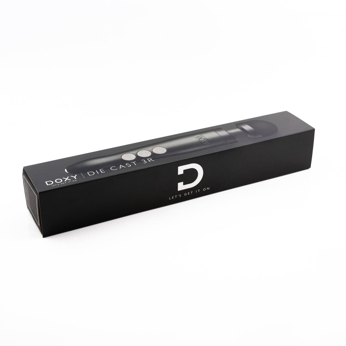 Doxy Die Cast 3R Wandvibrator - Zwart