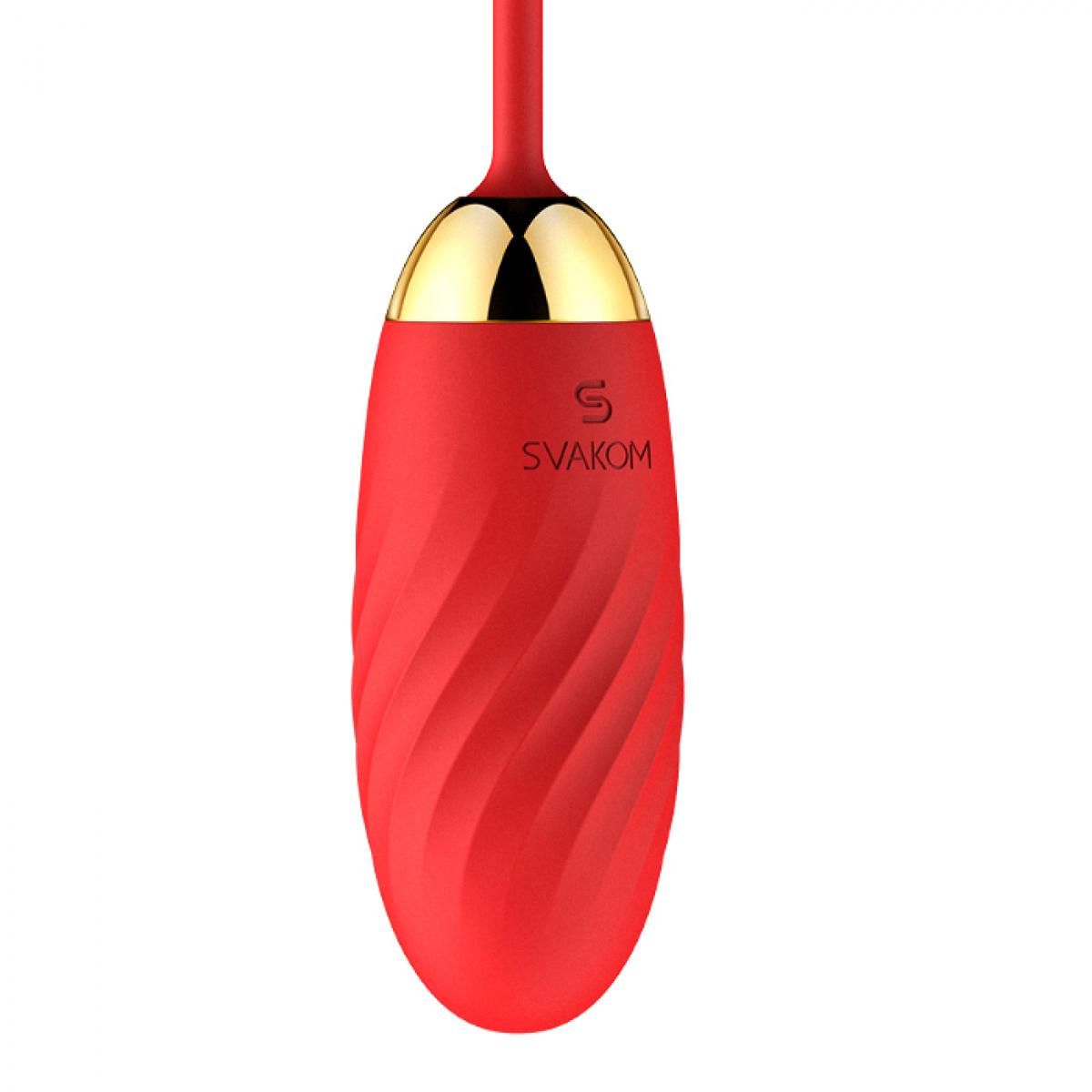 SVAKOM - Ella Neo Vibratie Eitje App-bediening - Rood