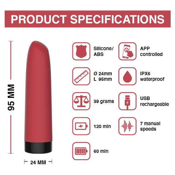 Magic Motion - Awaken App-gestuurde minivibrator