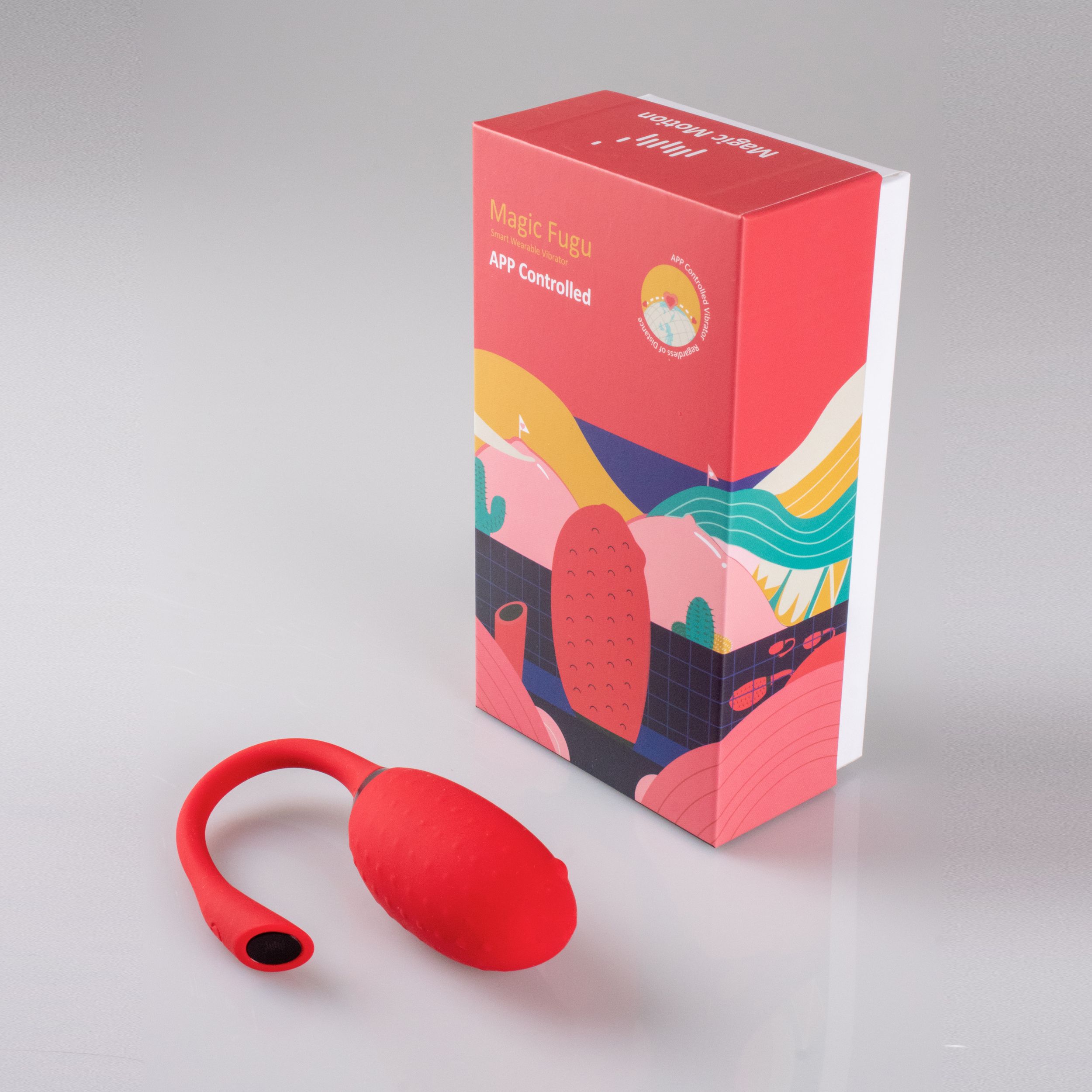 Magic Motion - Fugu Smart Wearable Vibrator - Rood