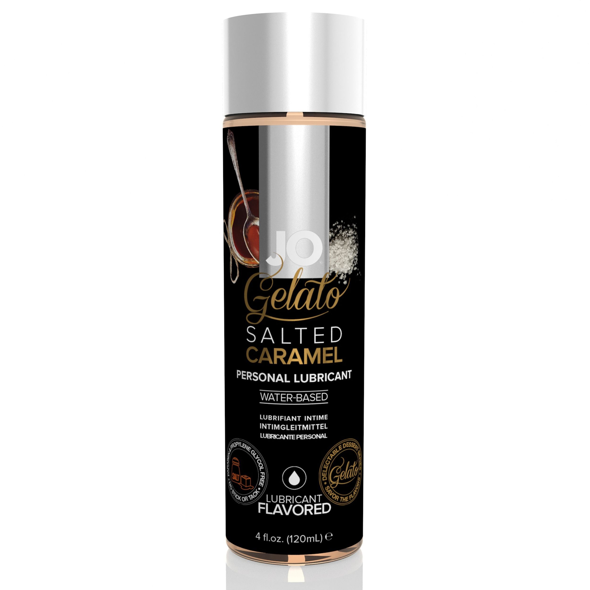Systeem JO - Gelato Glijmiddel Waterbasis Gezouten Caramel -120 ml
