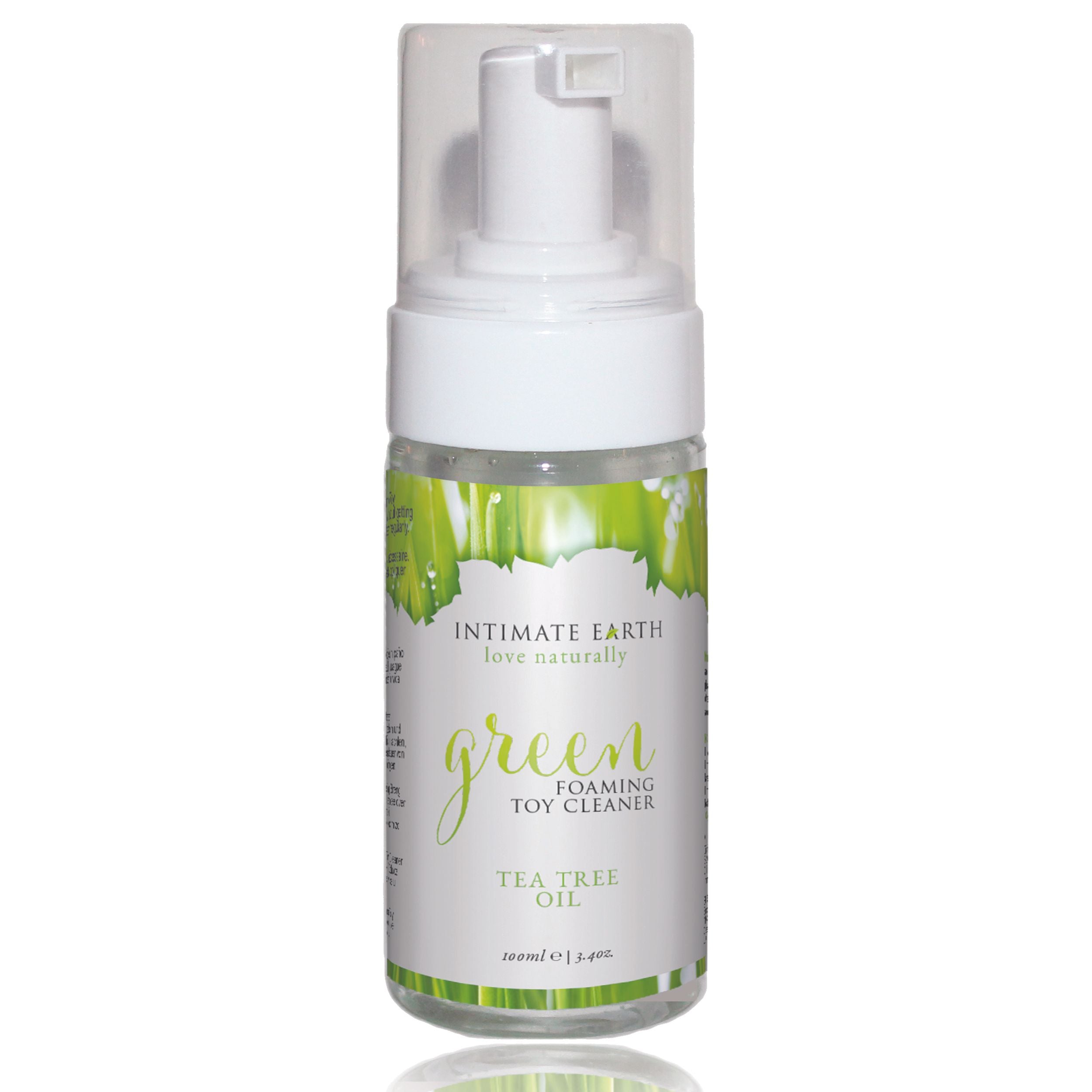 Intimate Earth - Groene thee toycleaner schuim - 100 ml