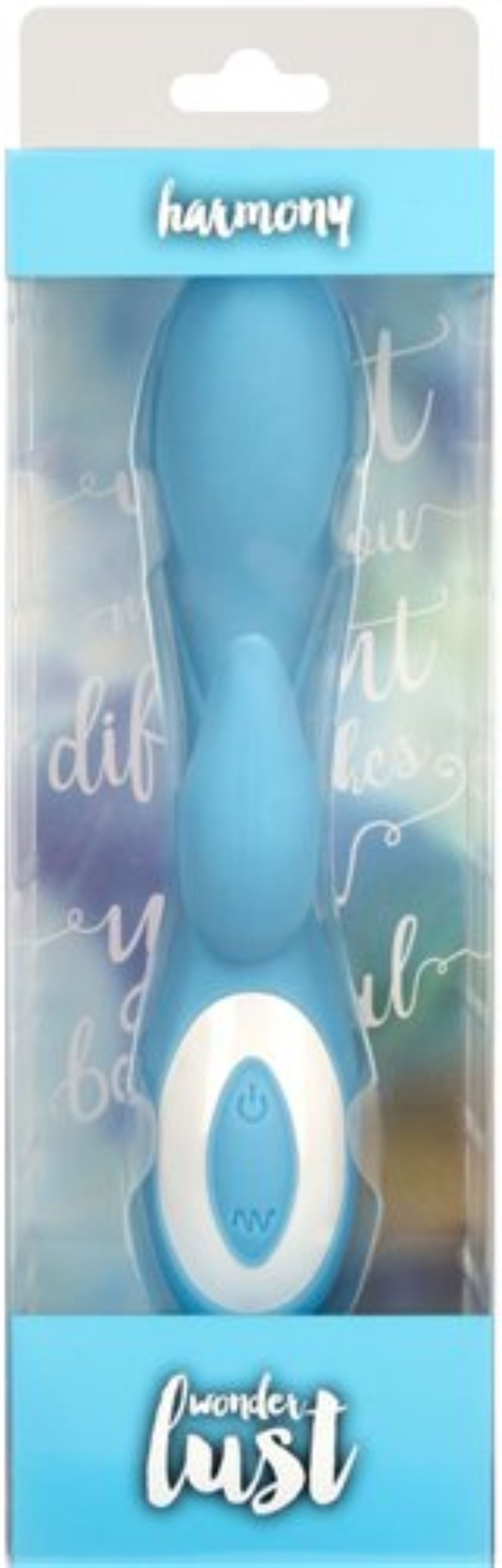Wonderlust - Harmony Konijnvibrator - Blauw