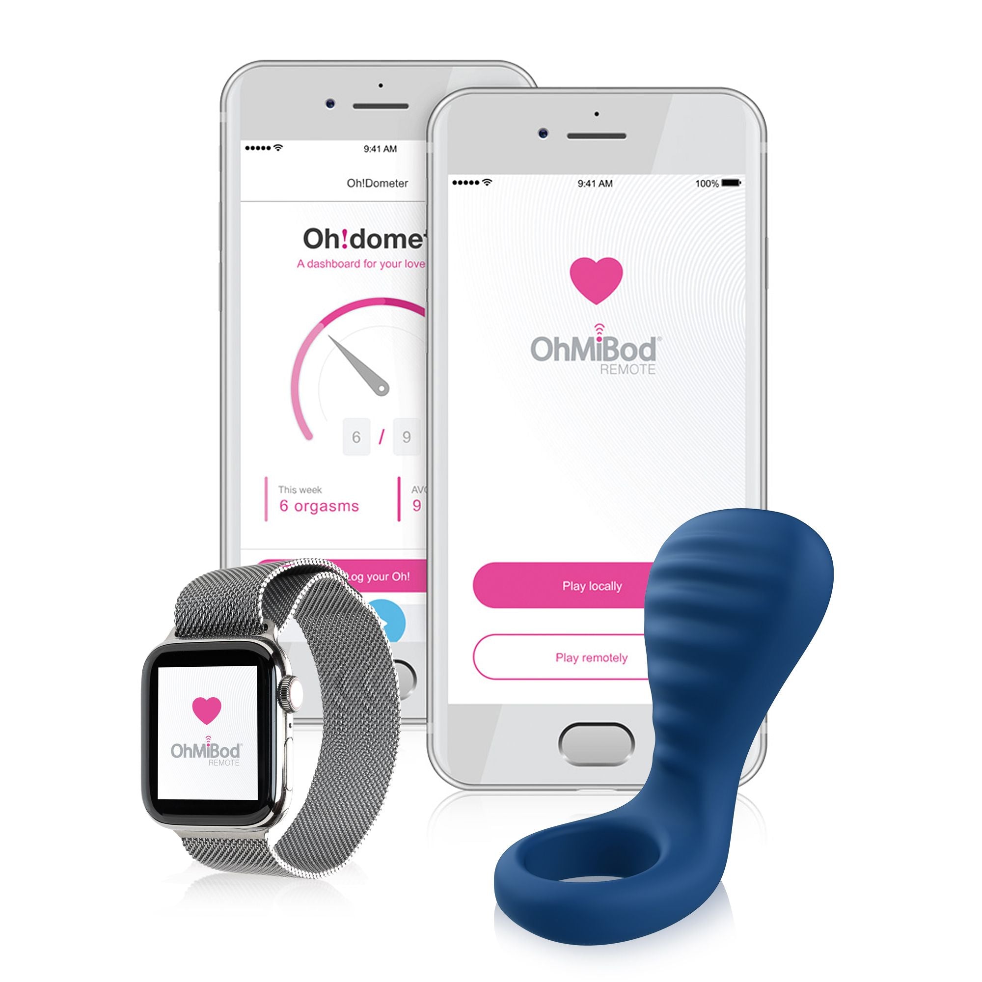 Ohmibod - Bluemotion Nex 3 Cockring App-gestuurd