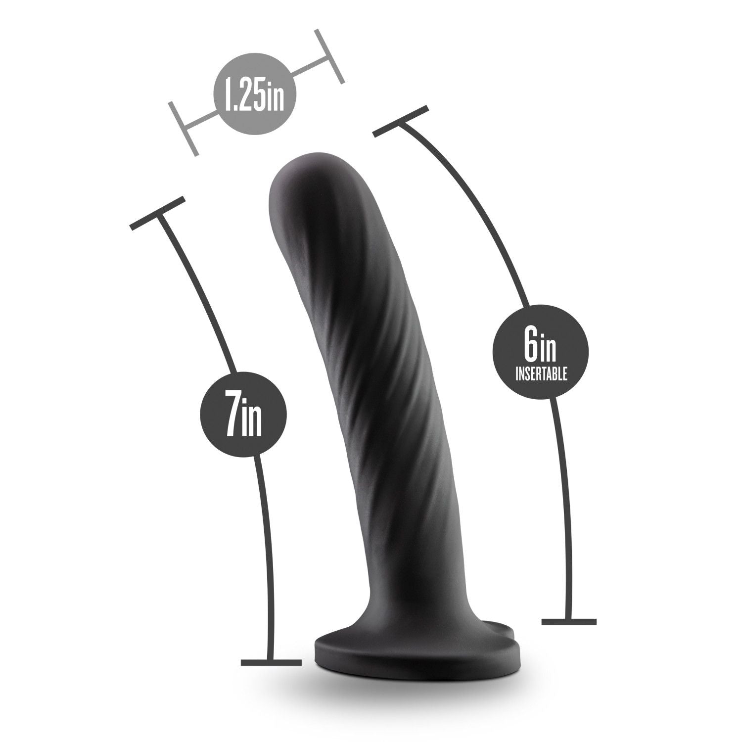 Temptasia - Twist Dildo - Groot