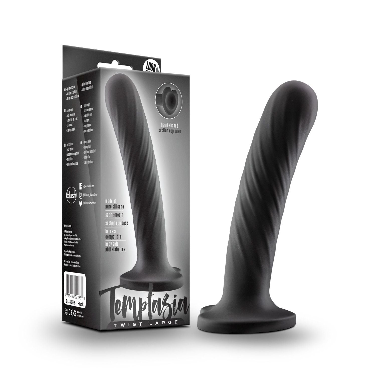 Temptasia - Twist Dildo - Groot