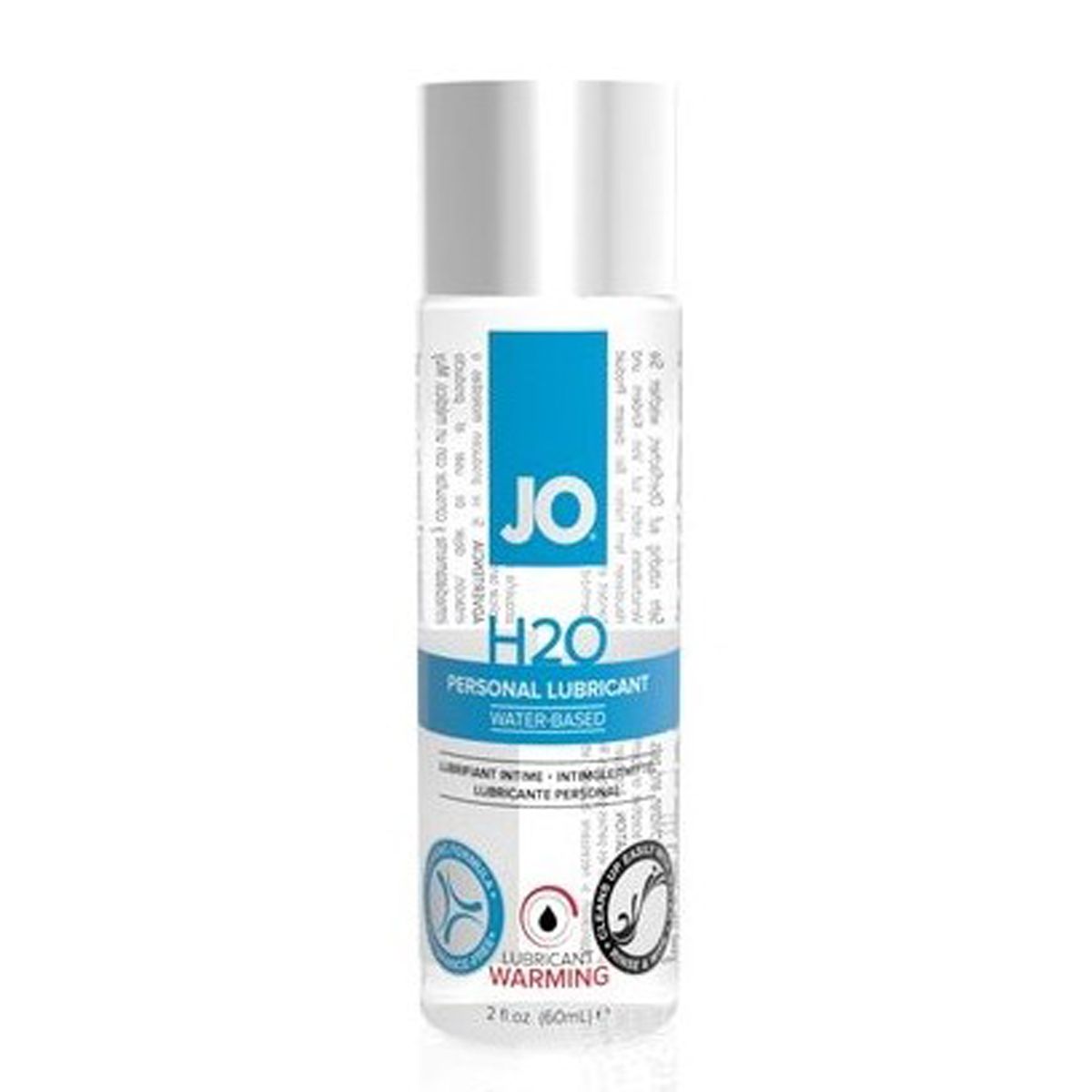 Systeem JO H2O - Glijmiddel Verwarmend - 60 ml