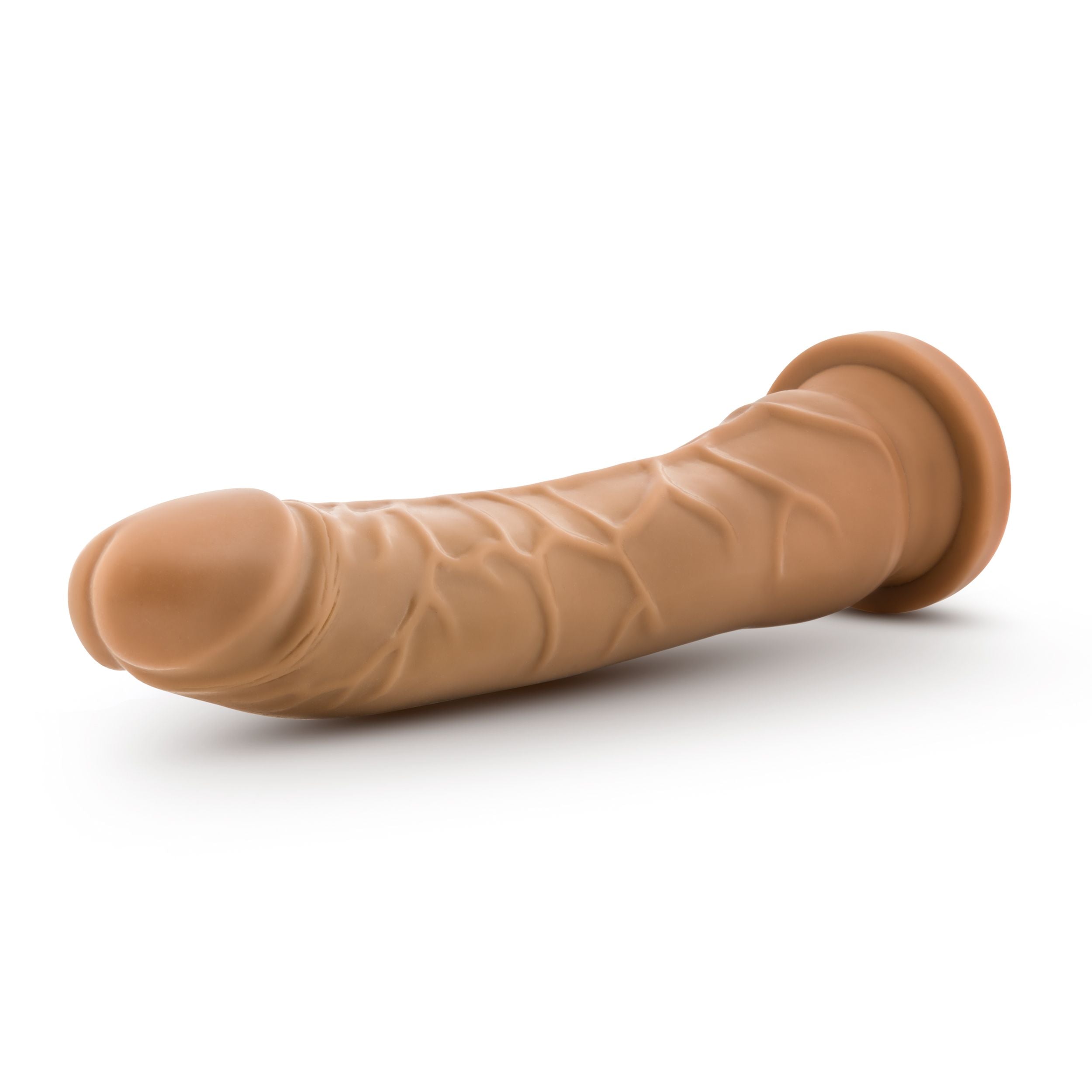 Dr. Skin - uitgebreide Dildo Met Zuignap 21 cm - Mokka