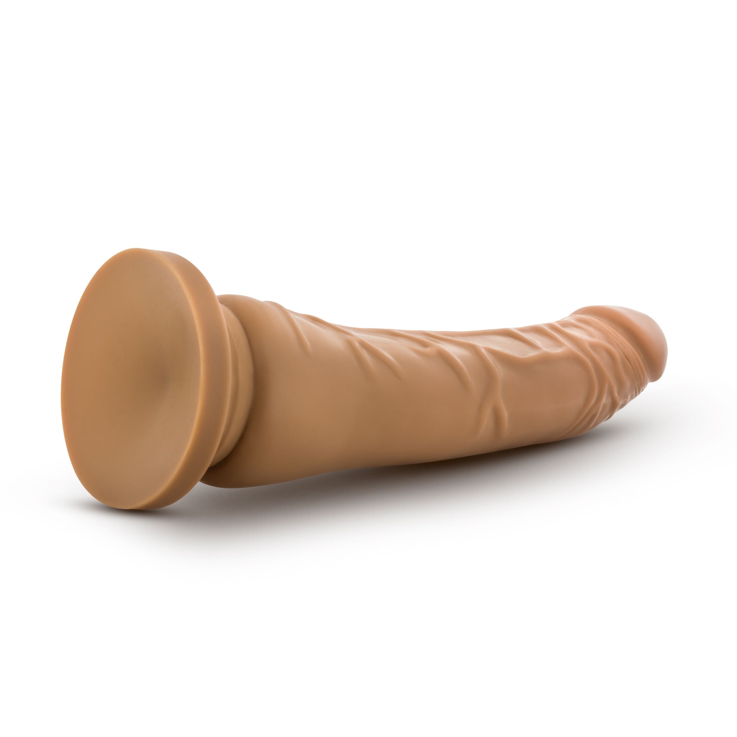 Dr. Skin - uitgebreide Dildo Met Zuignap 21 cm - Mokka