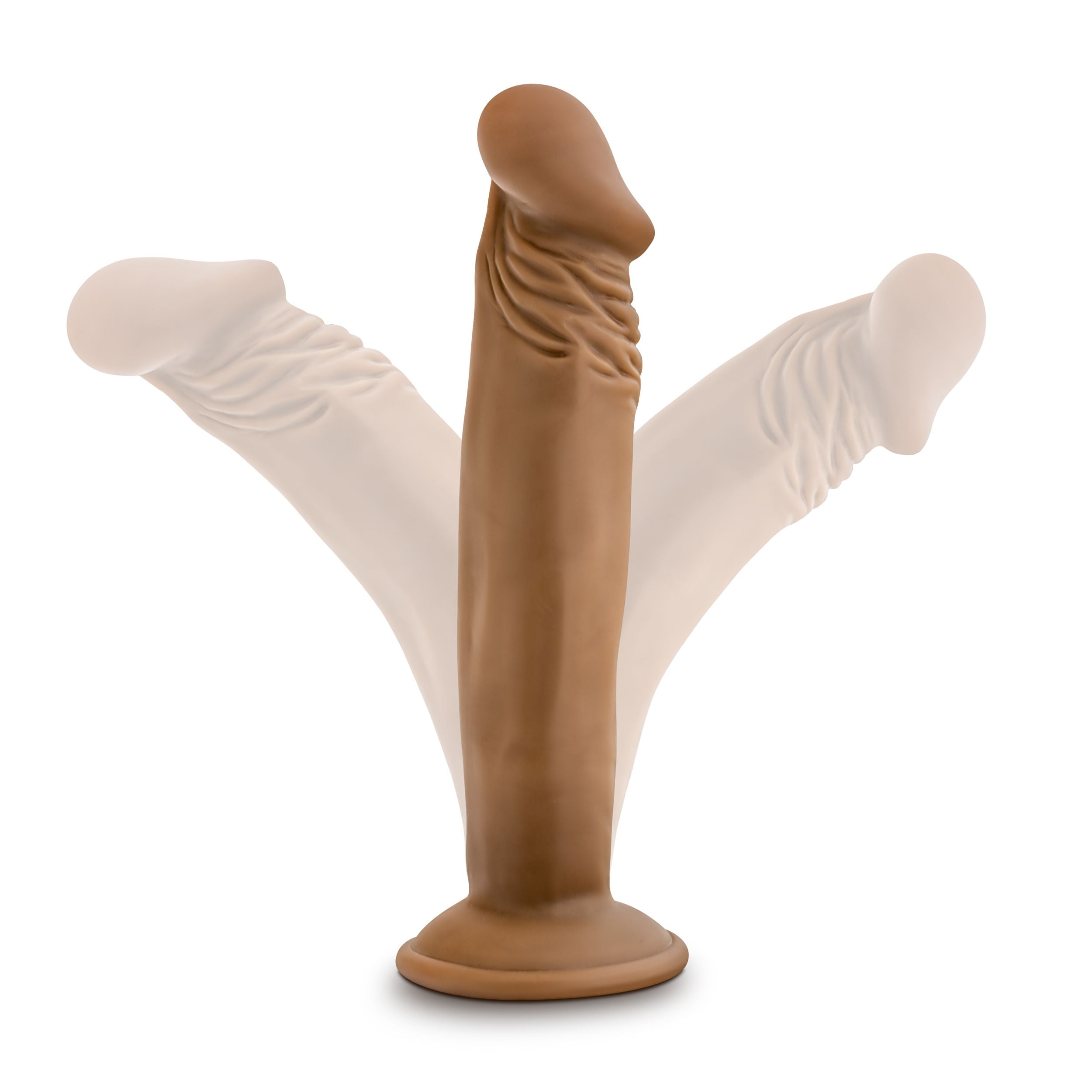 Dr. Skin - Dr. Kleine Dildo Met Zuignap 16 cm - Mokka