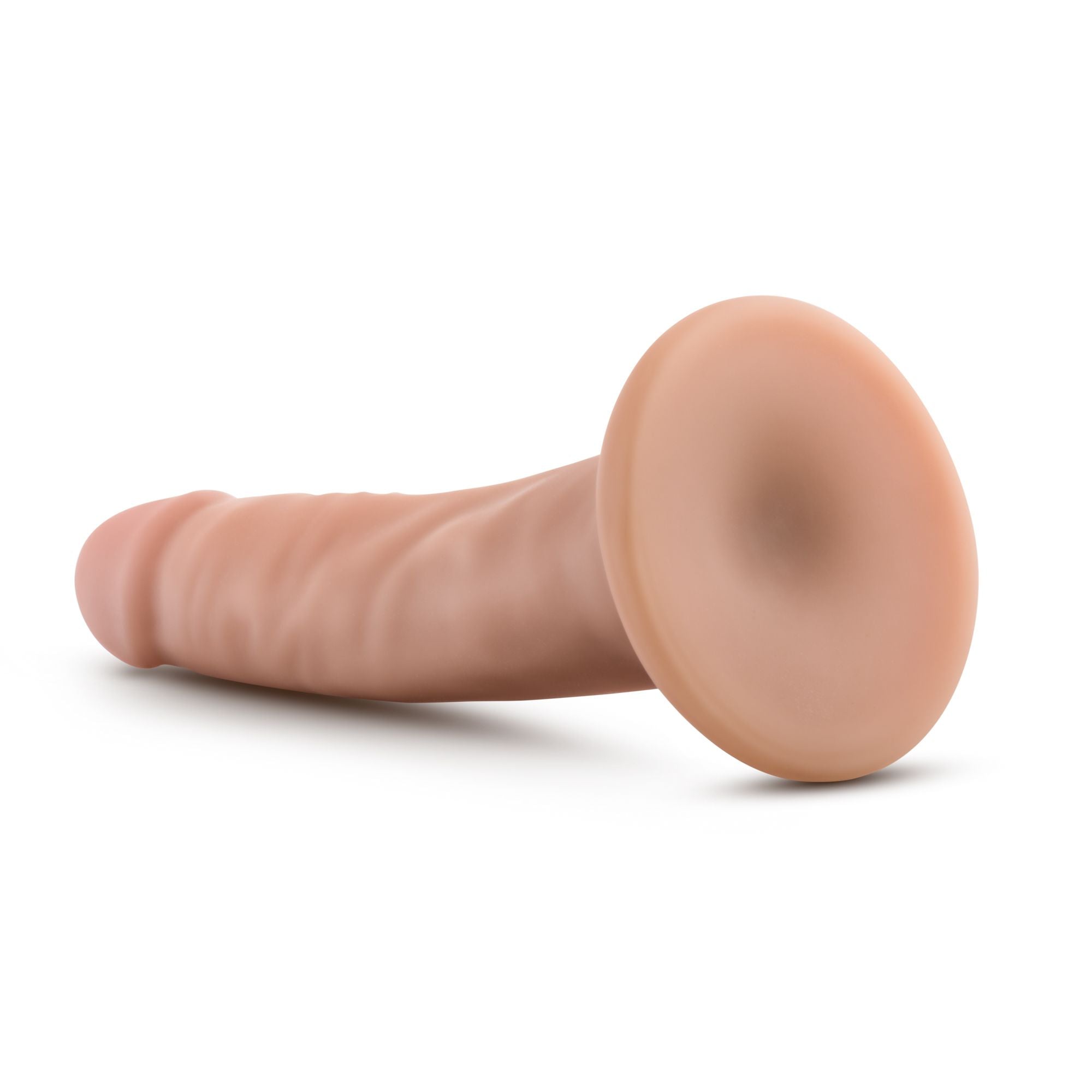 Dr. Skin - uitgebreide Dildo Met Zuignap 14 cm - Vanille