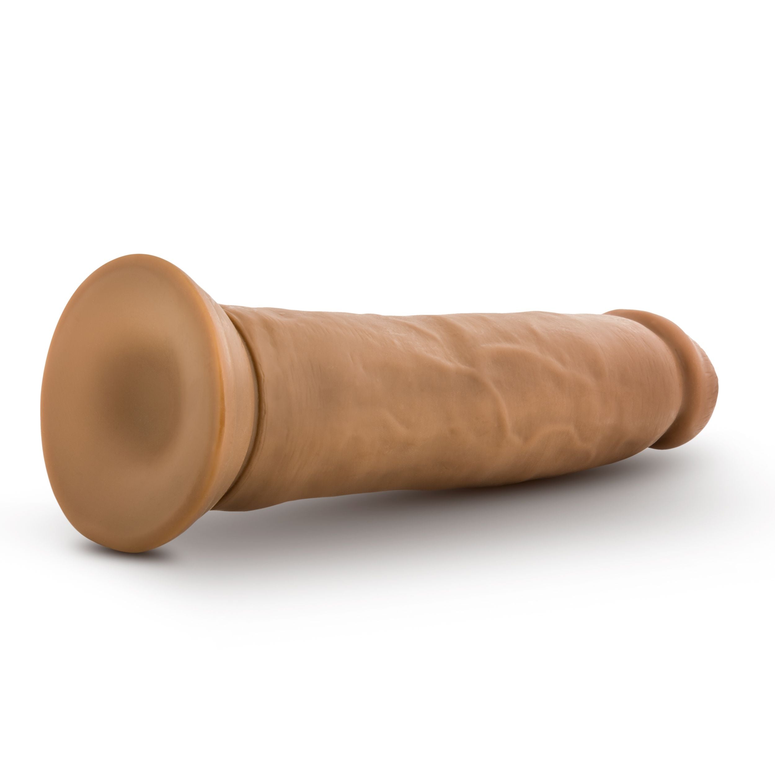 Dr. Skin - uitgebreide Dildo Met Zuignap 24 cm - Mokka