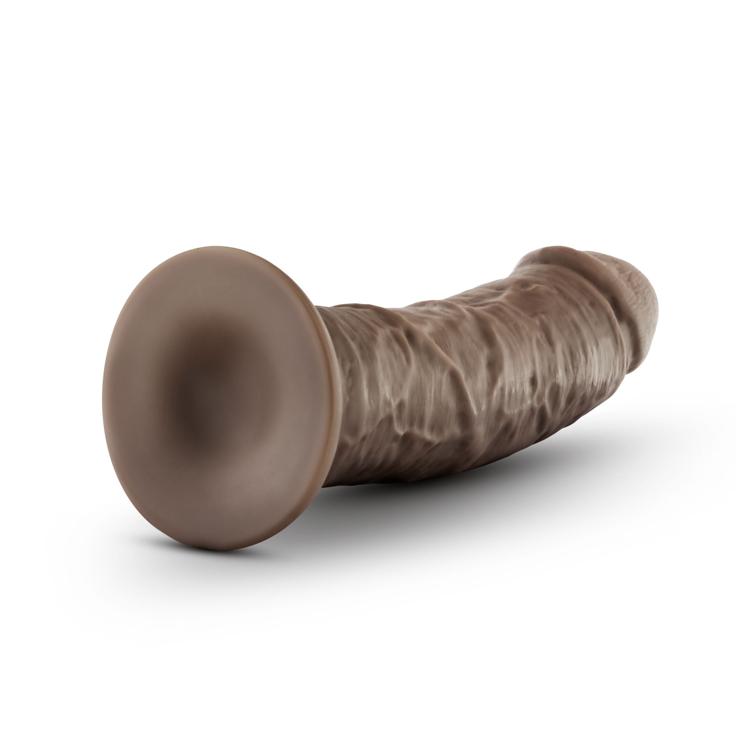 Dr. Skin - uitgebreide Dildo Met Zuignap 20 cm - Chocolade